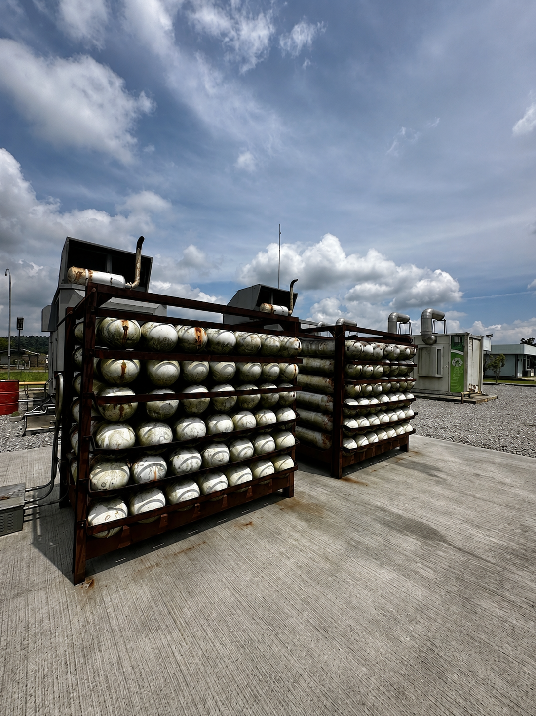 Bumigas CNG Cylinder Racks Facility